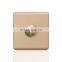 Type 86 UK/EU Standard Satellite Wall Socket 16A Flame Retardant PC Panel Socket And Switches Electrical Metal Frame