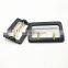 Rectangle metal coat brown black with pin resin belt buckles