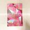 Resistant Smell Proof Mylar Bags Resealable Holographic Zipper Plastic Packaging Bags