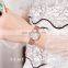 Luxury SKMEI 9215 japan quartz watch diamond dial water resistant watch ladies stylish women elegant watch