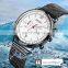 Skmei 9206 stainless steel watch jam tangan pria waterproof wristwatches men