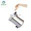 Embossing design 3L 5L 12L stainless steel satin surface waste bin slim shape pedal bin with soft closing function for home use