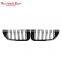 For BMW G30 G38 front grill kindly ABS double slat gloss black bumper grill for BMW 5 series M5 style 2017-2020