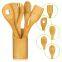 Bamboo utensils set with holder, bamboo cooking tools,kitchen utensil Wholesale