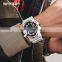 SANDA 3129 2022 New Men's Watches Dual Display Watch 50M Waterproof Sports Military Quartz Wristwatch Clock