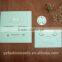 Pastel Floral Mint Green Invitations
