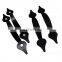 Black Hardware Carriage Accents Faux Hinges and Handle Magnetic Garage Door Hinges Handle