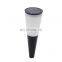 Solar Outdoor Double Color ABS Circular Cone Shape LED Wall Lamps IP65 Waterproof for Garden Patio Park