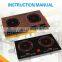 Induction cooker 110v/220v 2000W touch control black color easy to operate rice soup milk hotpot rice keep warm function