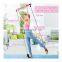 Multi-Functional  Gym Black Yoga Pilates Stick Bar Adjustable Pilates Bar Kit With Resistance Bands