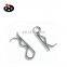 Hot Sale JINGHONG DIN11024  SS304 Spring Steel Spring Cotter Pins R Clips Pins
