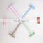 New Product Reusable Double Edge Red Safety Metal Shaving Razor