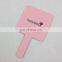 2022 Free Gifts Handhold Pink Color Makeup Mirror