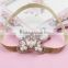 Beautiful cheap crystal hair accessories Pure handmade baby bridal crystal crown MY-AC0004