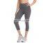New Wholesale Crotchless Yoga Pants High Waist Capri Leggings With Inside Pocket Women Fitness Gym Wear