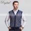 Old Men Warm Vest Lamb Wool Men's V Neck Merino Wool Sweater for Men