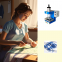 hot sale pneumatic pressure desk top press machine for gold and silver logo imprinting machines