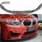 F80 F82 M3 M4 Labio del paragolpe delantero y labio del difusor delantero de estilo 3D en fibra de carbono de alta calidad para BMW F80 F82 M3 M4