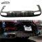 C257 AMG Style High Quality Carbon Fiber Rear Diffuser Rear Bumper Lip Separator For Benz CLS C257