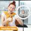 professionnel ring light with selfie stick tripod stand adjustable  10 12 14inch make up live ring light avec tripied