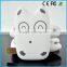 Shenzhen cartoon Dragon 9000mah power bank with cable