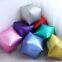 24 Inches 4D Cube Shape Foil Balloons Wedding Birthday Decorations Party Supplies Multicolor Aluminum Film Air Ballons Globos