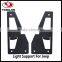 High quality solid hard led light bar holder mount bracket for jeep SUV ATV