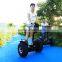 High performance smart self-balancing electric motor vehicle