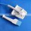 Silicone soft tip pulse oximeter adult probe spacelabs spo2 sensor