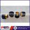 M9 Brass knurled nut with plastic flat cap