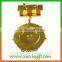 2015 newest die casting gold silver plated 3D lanyard medal
