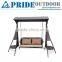 Double Luxury Patio Rattan Hanging Swing Chair Wicker Hanging Garden Swing Chairs