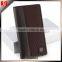 TOP qulity wallers with leather bag for man