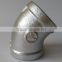low price UL FM pipe fitting gi cast iron elbow ,gi fittings, free sample elbow