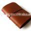 business name card case genuine leather card holder with elastic band