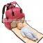 Multifunctional thermal insulation bag shoulders mummy bag baby can lie down