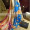 fashion colorful digital print long scarf for girls