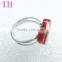 2016 fashion lovely resin red heart shape cheap kids jewelry set for party girl