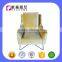 S491 Middle East Style Yellow Velvet Fabric Living Room Chair