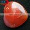Crystal Wholesale Jewelry Carnelian Gemstone Heart Shape as Gift
