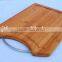 Manufacturer of custom All bamboo cutting board Groove guide design suspensibility antibacterial mouldproof cutting board