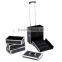 4in1 Interchangeable Pro Aluminum Rolling Makeup Case