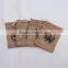 Fancy eco friendly&recyclable Logo Imprint jute bag decoration