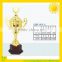 WY YIWU EV Sport Metal Trophy Cup Wooden base Wholesale