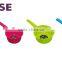 Durable colorful bathroom water ladle for baby/kid