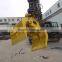 China Manufacturer Hydraulic Excavator Rotating Grab Sorting Grab