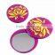 promotion gift sliding round pocket mirror