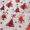Printed Organza Fabric Wholesale for Christmas/wedding