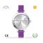 Whole sale fashionable Alloy case with PU strap fancy ladies watches