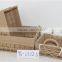 cute unique factory price gift food cotton hamper with cotton lining